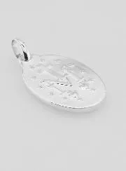 Hanger Maria Wonderdadige Medaille Echt Zilver