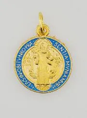 Benedictus Medaille Goudkleurig - 18mm