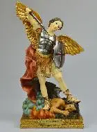 Standbeeld van de Heilige Aartsengel Michaël - 30 cm