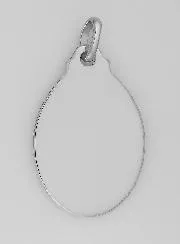 Hanger Onze Lieve Vrouw van Lourdes - 925/000 Zilver