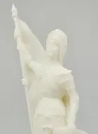 Beeld Jeanne d'Arc van Albast