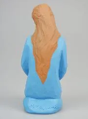 Beeld Onze-Lieve-Vrouw van de Liefde - Blauw