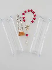 Beeld Heilige Theresia op Voet & Rozenkrans Tientje van Rozen-Hout