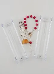 Beeld Heilige Rita op Voet & Rozenkrans Tientje van Rozenhout