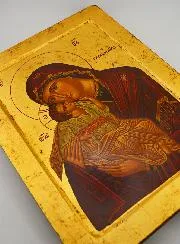 Religieuze Icoon - Moeder Gods van Tederheid - 30 cm