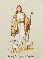 Eerste Heilige Communie Prentje - Ik ben de Goede Herder