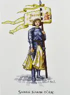 Gebedskaart Prentje - Heilige Jeanne d'Arc