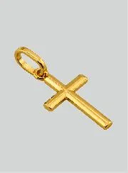 Hanger Jezus Kruis - 10mm - Massief 18 Karaats Goud