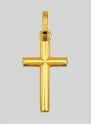Hanger Jezus Kruis - 10mm - Massief 18 Karaats Goud
