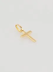 Hanger Kruis Ster der Wijzen - 10mm - Massief Goud 18 Karaat