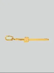 Hanger Klassiek Kruis Gediamanteerd - 22mm - Massief Goud 18 Karaat