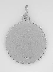 Medaille Onze-Lieve-Vrouw van Guadalupe 925 Rhodium Zilver - 21mm