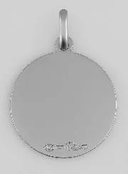 Hanger Heilige Judas 925 Rhodium Zilver - 23mm