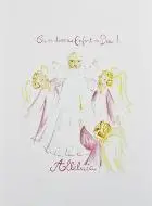 Doopkaart Meisje Roze - Kind van God