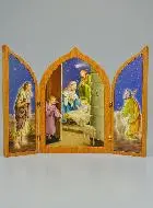 Icoon van de Geboorte van Jezus - Kerstmis