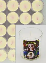 10 Devotielichten Heilig Hart van Maria