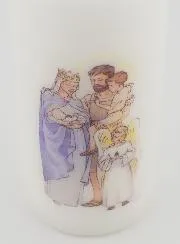 Kaars Heilige Familie van Barmhartigheid