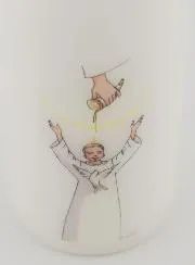 Vormselkaars - Zalving Jongen blond haar