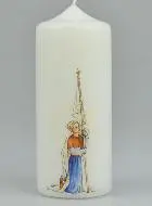Kaars Sint Jeanne d'Arc