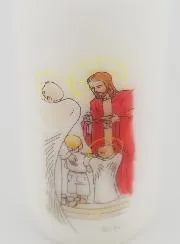 Kaars Eerste Communie Brood der Engelen - Blonde Jongen