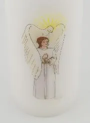 Kaars Vormsel - Ridder van de Heilige Geest - Meisje met Bruin Haar