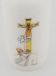 Doop Kaars - Duif van de Heilige Geest