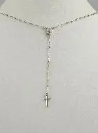 Rozenkrans Collier 925 Gerhodineerd Zilver
