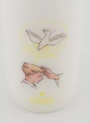 Kaars Vormsel Teken van de Heilige Geest - Blonde Jongen