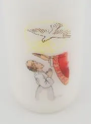 Kaars Vormsel - Ontvang de Heilige Geest - Blond Meisje