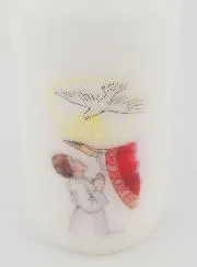 Kaars Vormsel - Ontvang de Heilige Geest - Meisje met bruin haar