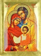 Icoon Heilige Familie - 18cm