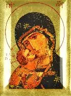 Icoon Maria - Moeder Gods van Vladimir - 18cm