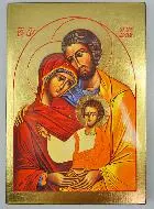 Religieuze Icoon van de Heilige Familie - 19cm