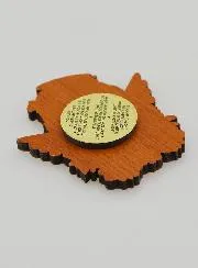 Magneet Bescherm Engel Roze