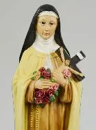 Groot kerkbeeld Heilige Theresa - 60cm