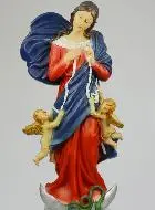 Groot Kerkbeeld van Maria die de Knopen Ontwart - 60cm