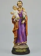 Beeld Sint Jozef met het Kind Jezus - 30cm