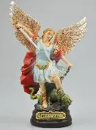 Harsen Beeld van Sint Michaël de Aartsengel - 20cm