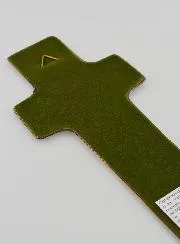 Doopkruis van Libanees Emaille voor Meisje & Gebed in het Frans