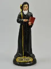 Beeld Sint Benedictus - 12 cm