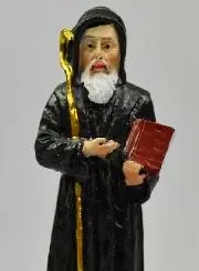 Beeld Sint Benedictus - 12 cm