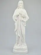 Albast Beeld Heilig Hart van Jezus - 32cm