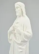 Albast Beeld Heilig Hart van Jezus - 32cm