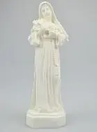 Albast Beeld Heilige Rita - 19cm