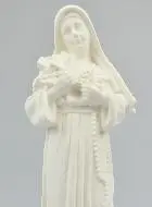 Albast Beeld Heilige Rita - 19cm