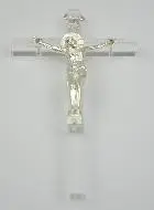 Modern Art Deco kruisbeeld om op te hangen - 15cm