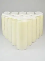Doos 20 Noveenkaarsen Wit