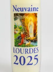 Noveenkaars Gebed Lourdes 2025 - 17.5cm