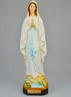 Beeld Onze-Lieve-Vrouw van Lourdes - 40 cm