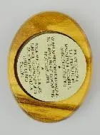 Auto Badge Barmhartige Jezus van Olijfhout 4cm